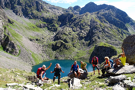 PIZZO DEL DIAVOLO DI MALGINA (2926 m), salito dalla VAL MALGINA, disceso dalla VALMORTA il 7 agosto 2016 - FOTOGALLERY